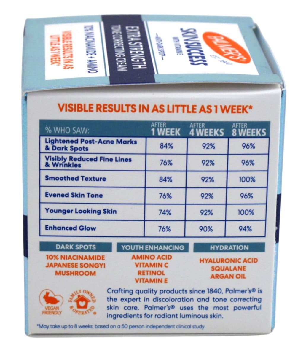 Palmer's Skin Success Extra Strength Tone Correcting Face Cream 2.7 oz 2