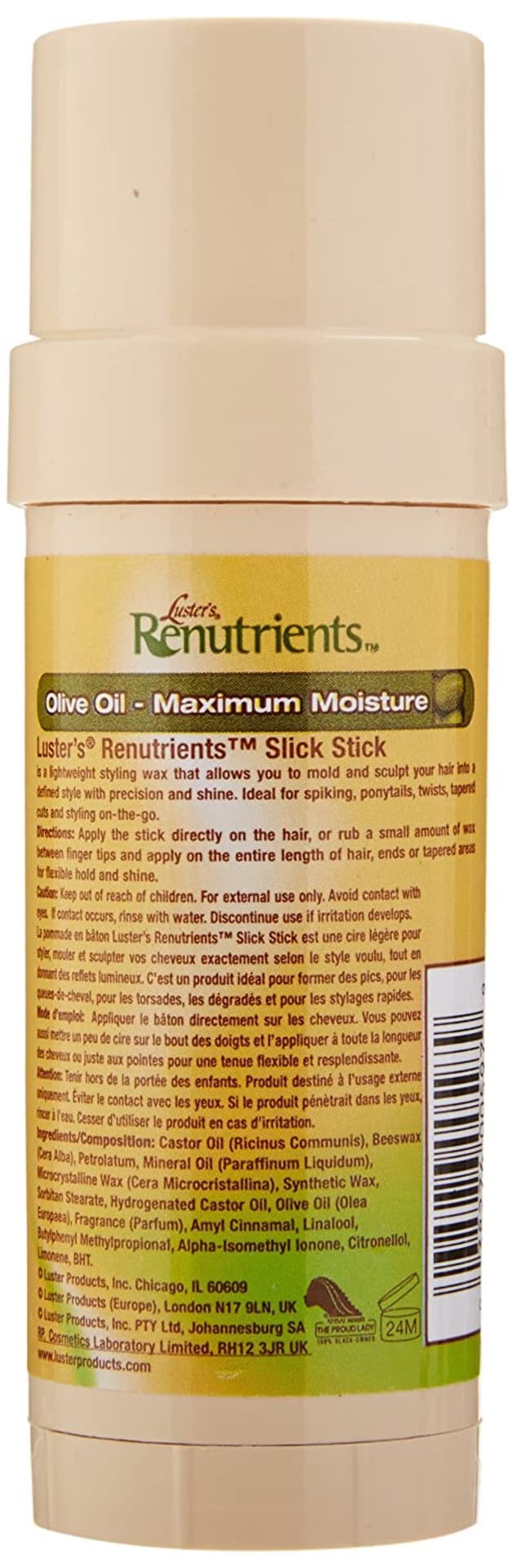 Luster's Renutrients Slick Hair Stick 2 oz 2