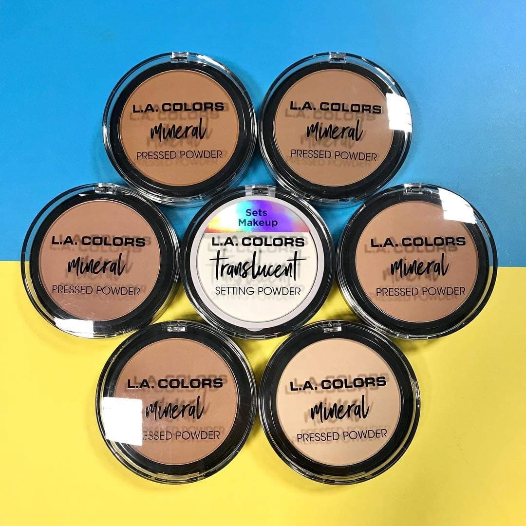 L.A. Colours Mineral Pressed powder / CMP373 CREAMY NATURAL 6
