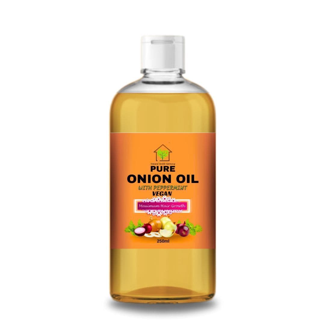 NATURAL HEALTH HARMONY PURE ONION OIL WITH PEPPERMINT VEGAN