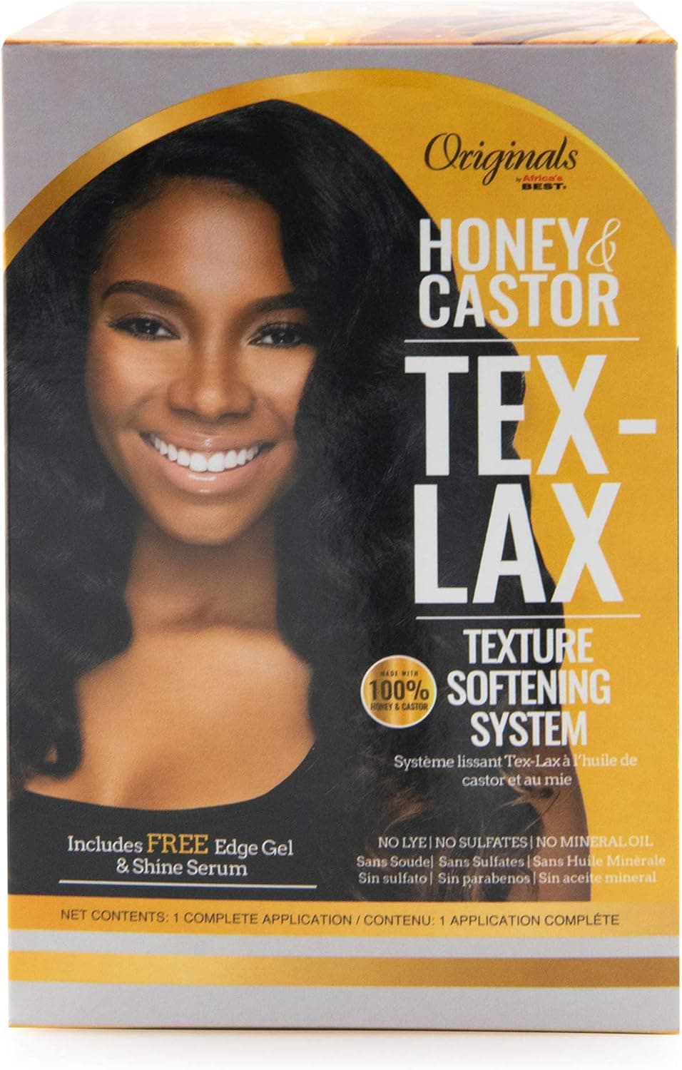 Originals by Africa's Best  Honey &amp; Castor Tex-Lax Texture Softening System 11