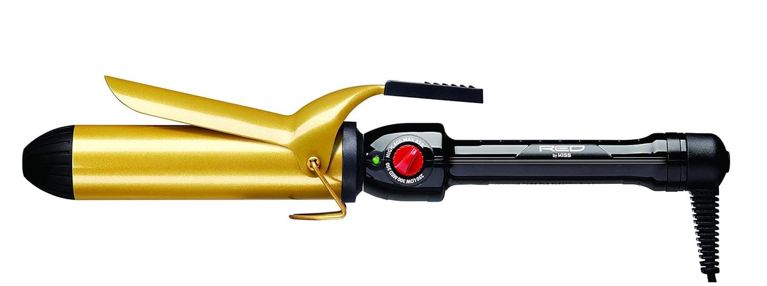 RED BY KISS 1" Ceramic Curling Iron UK 5