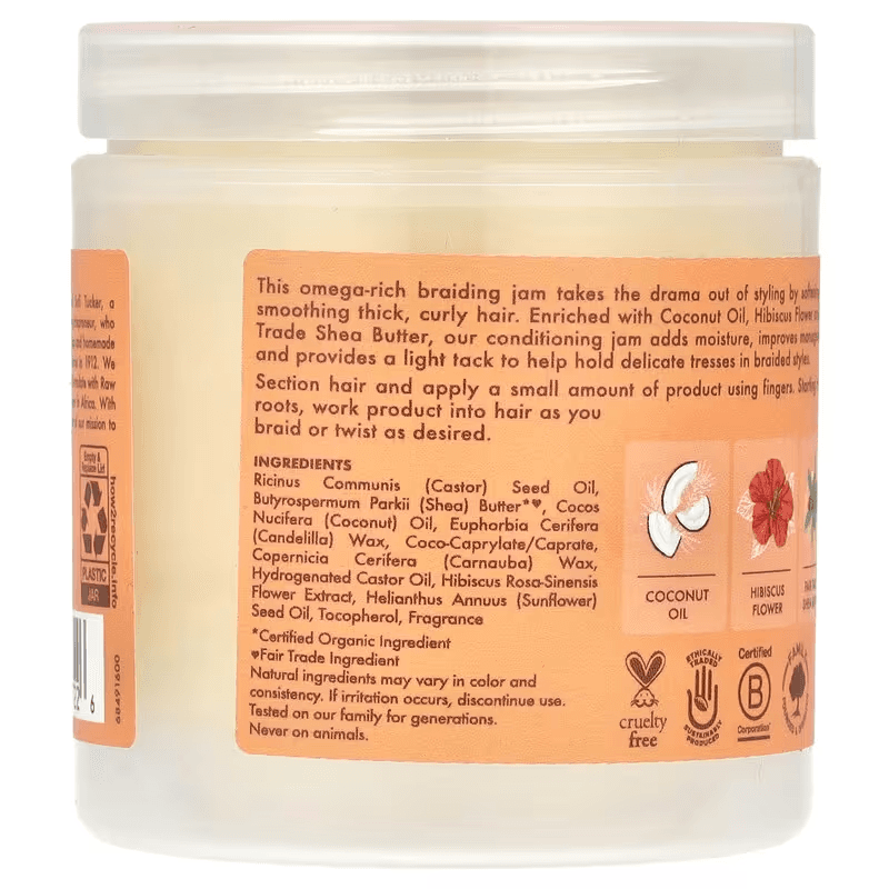 SHEA MOISTURE COCUNUT & HIBISCUS KIDS BRAIDING JAM / 5.5FL.OZ / 156G 2