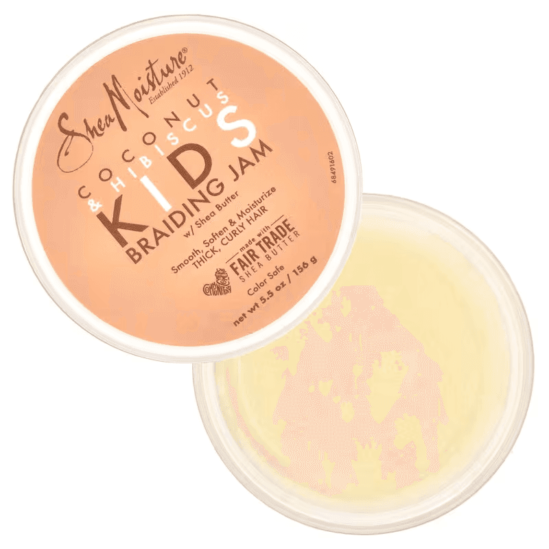 SHEA MOISTURE COCUNUT & HIBISCUS KIDS BRAIDING JAM / 5.5FL.OZ / 156G 4