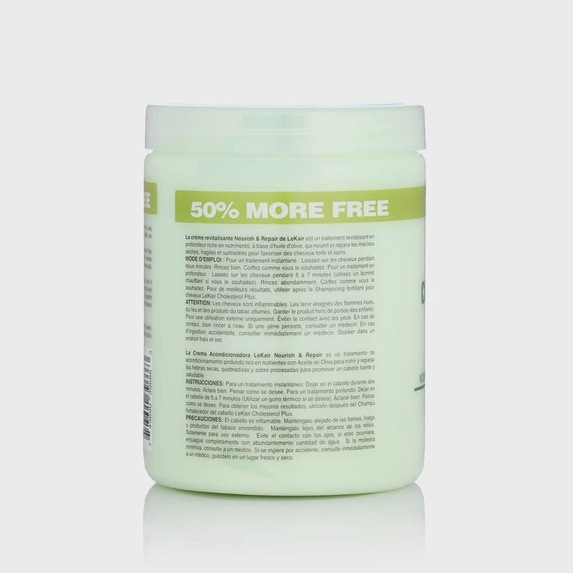 LeKair Cholesterol Plus Olive Oil Nourish & Repair Conditioning Cream 3