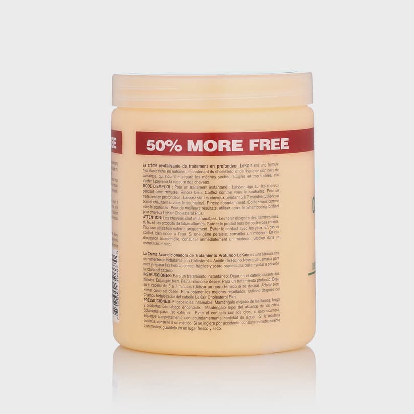 LeKair Cholesterol Plus Nourish & Repair Conditioning Cream with Jamaican Black Castor Oil 4