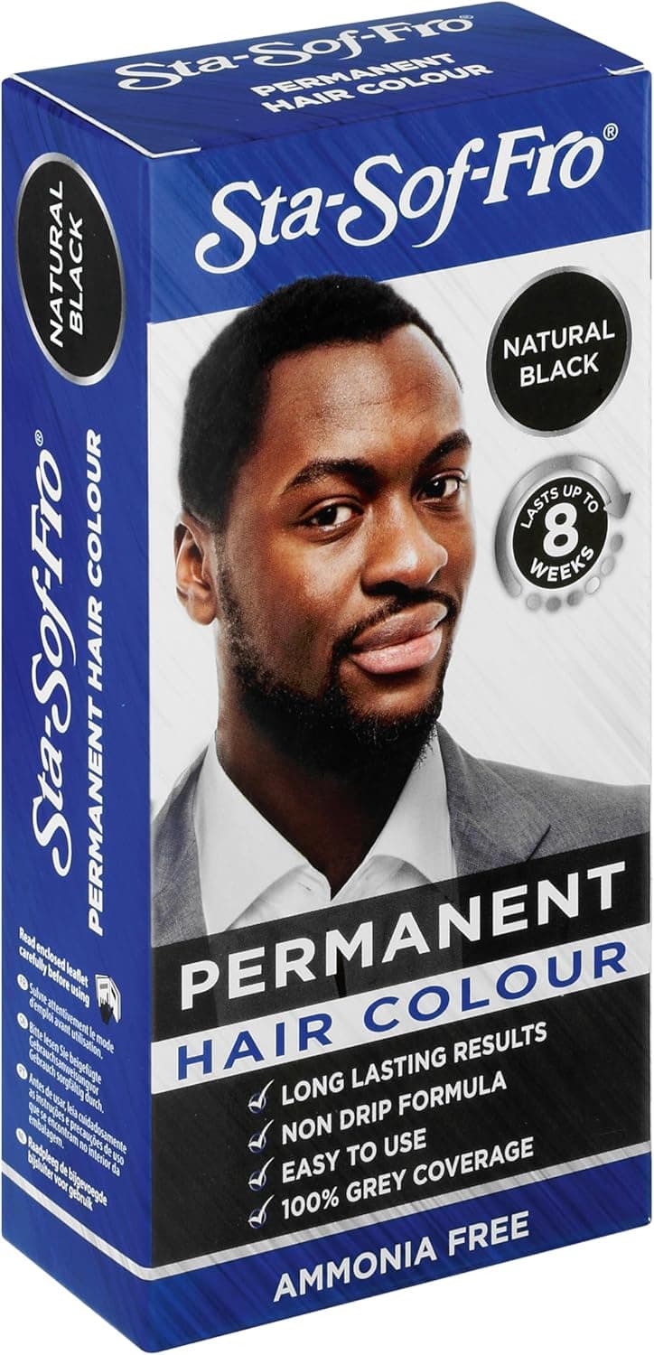 Sta-Sof-Fro  Permanent Hair Colour - Natural Black 2