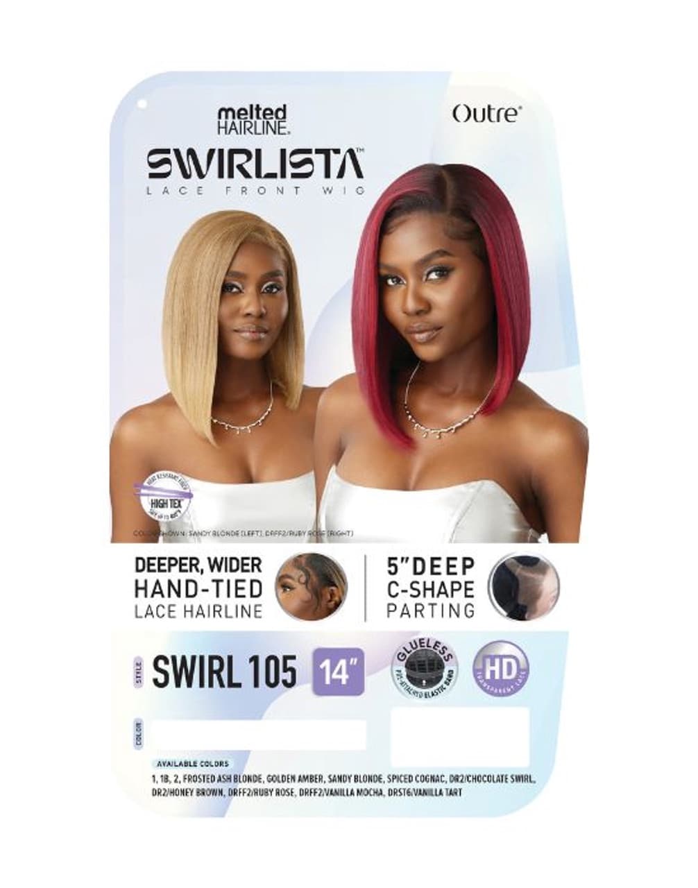 OUTRE Melted Hairline Swirlista - Swirl 105 5