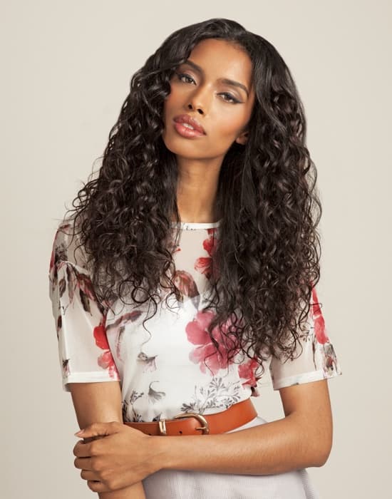 FEME 100% VIRGIN BRAZILIAN SPANISH WAVE NATURAL DARK 3