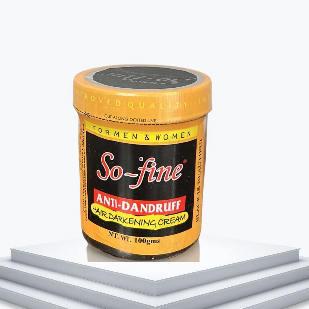 So-Fine Anti-Dandruff Hair Scalp Moisturizers| Dry, Itchy Scalps Dandruff Treatment| Cream-Based Texture( 100gm) 2