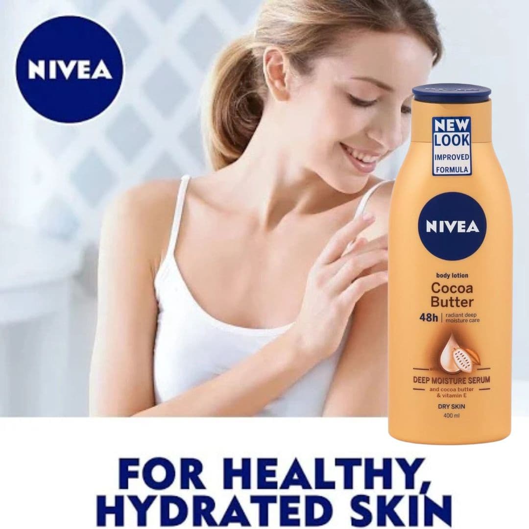 NIVEA BODY LOTION NOURISHING COCOA/400ML 4
