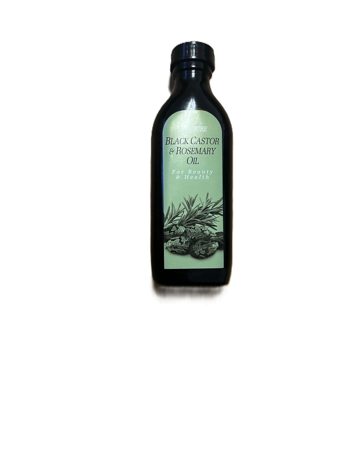 BEAUTY STAR 100% PURE BLACK CASTOR & ROSEMARY OIL 150ml