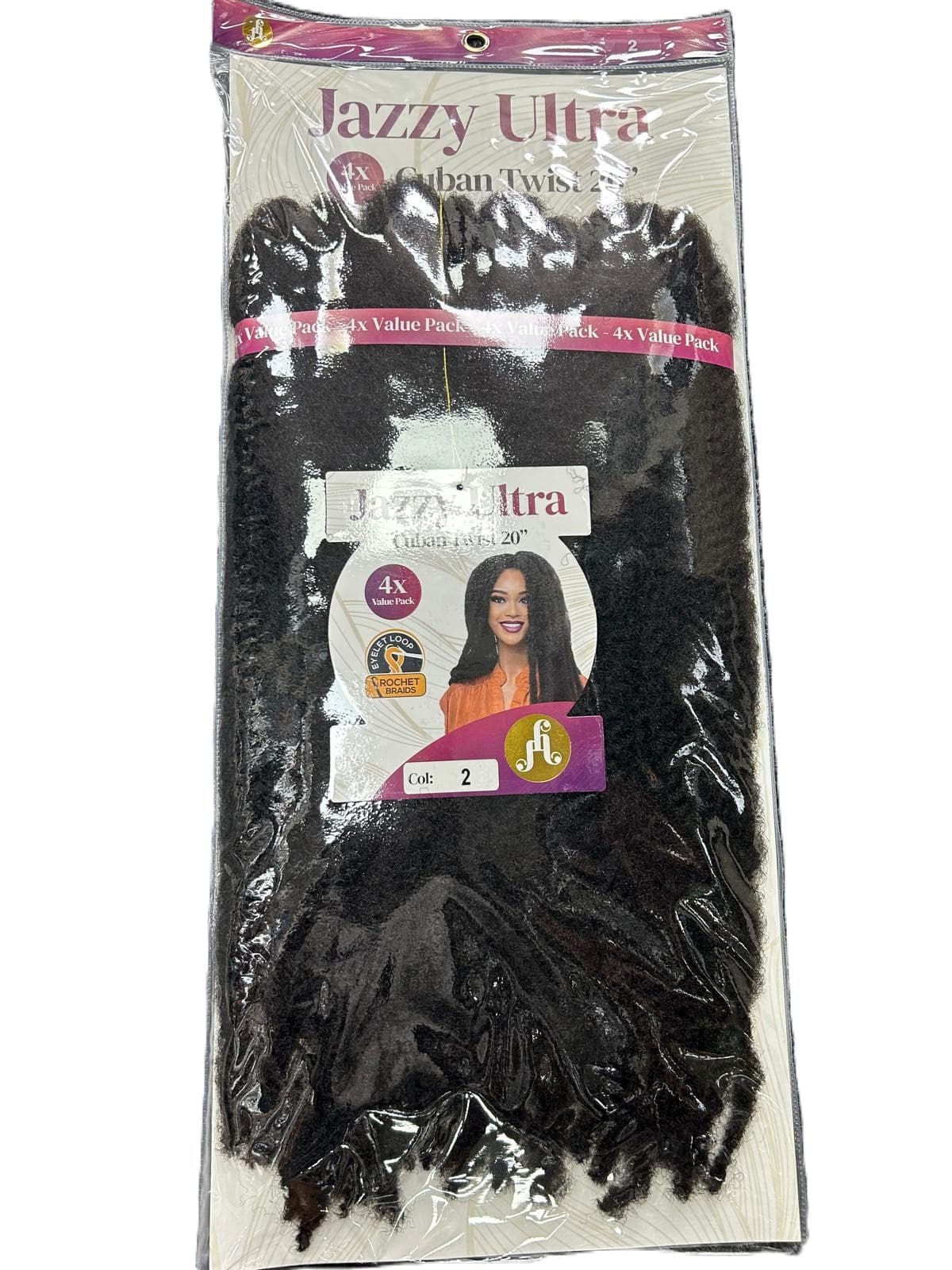 JAZZY ULTRA CUBAN TWIST 20" 4
