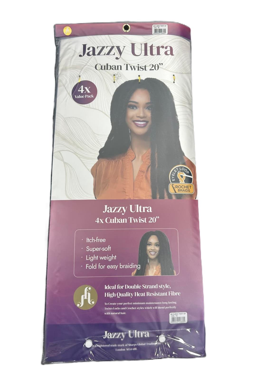 JAZZY ULTRA CUBAN TWIST 20" 6