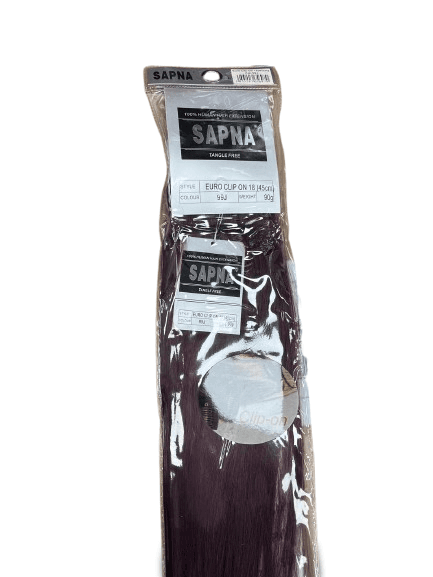 Sapna Premium Blend Clip On Hair Extensions 68