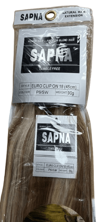 Sapna Premium Blend Clip On Hair Extensions 46