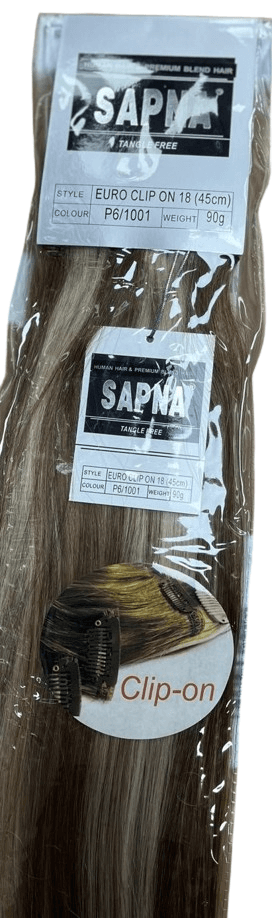 Sapna Premium Blend Clip On Hair Extensions 26