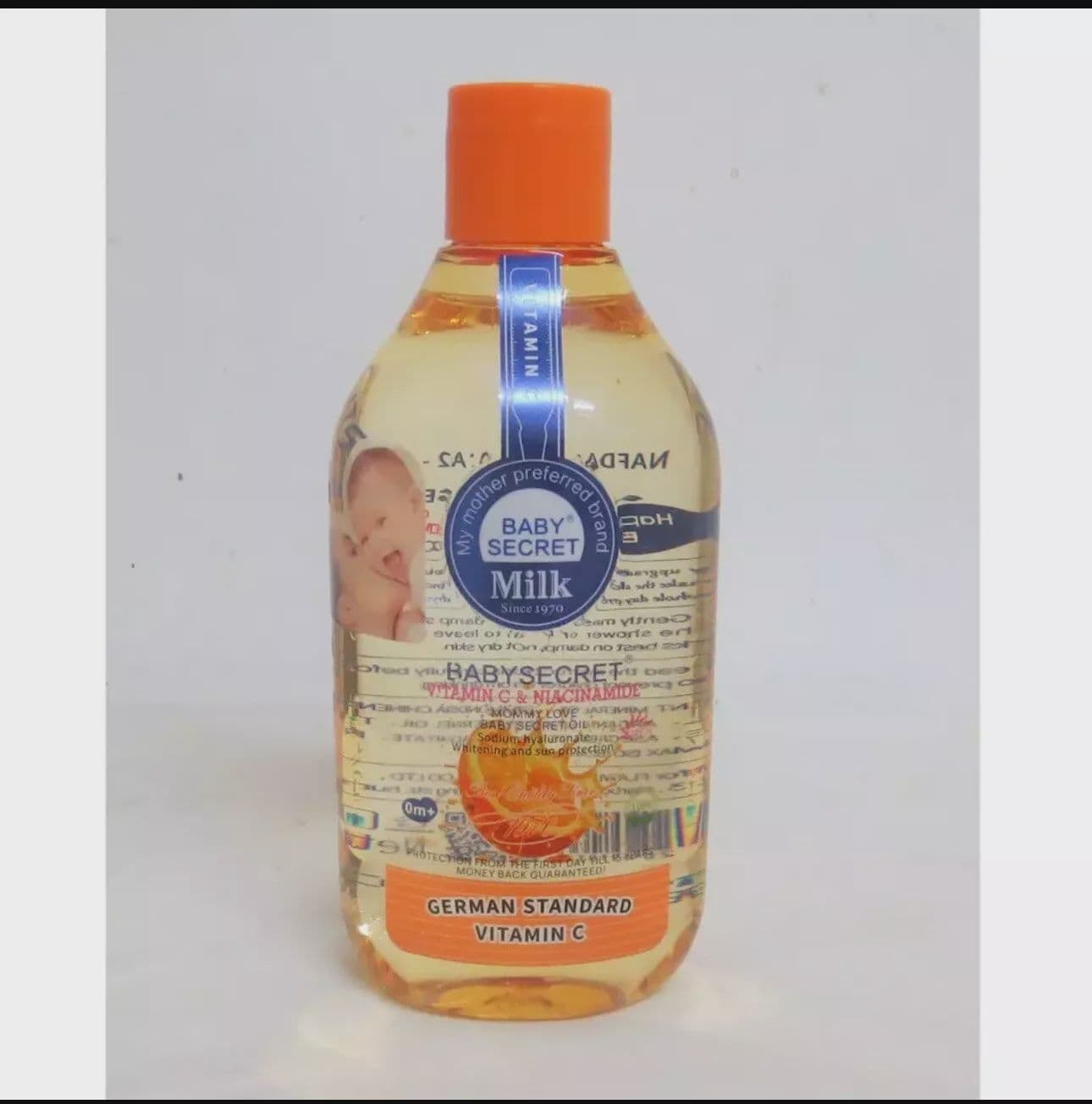 BABY SECRET VITAMIN C & NIACINAMIDE GERMAN STANDARD OIL 440ML