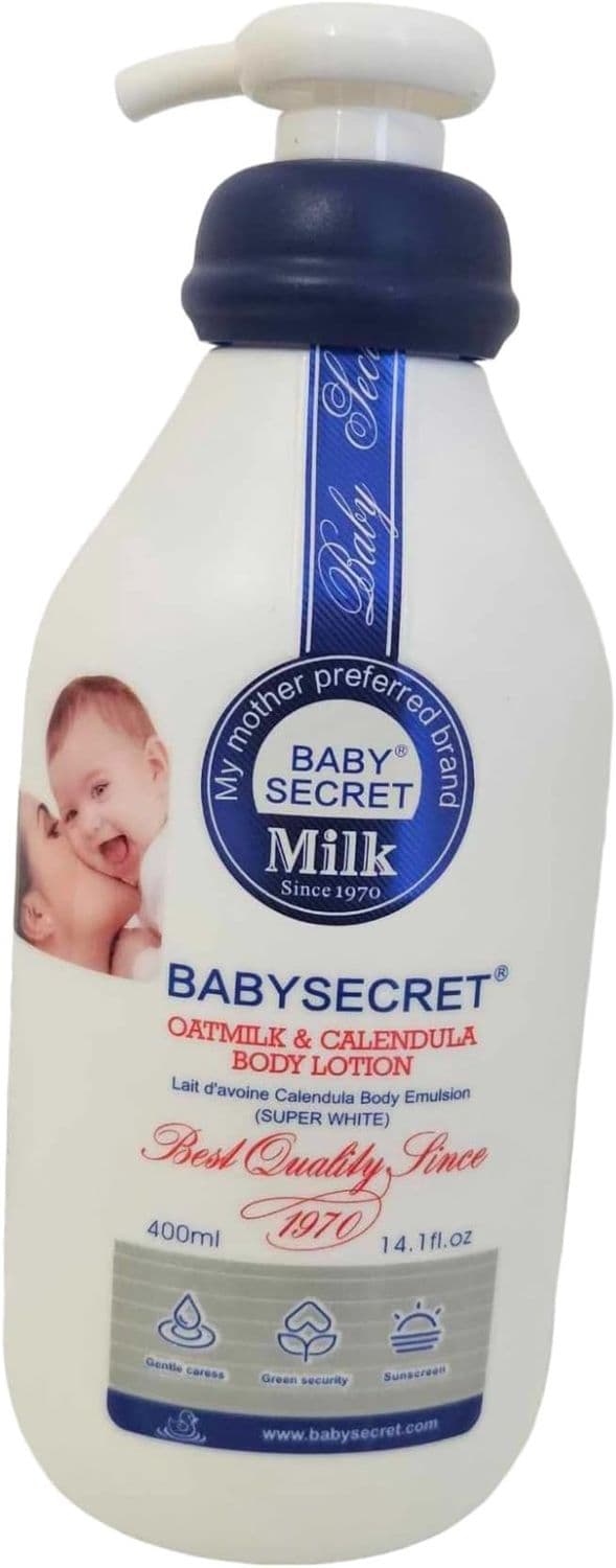 BABY SECRET OATMILK & CALENDULA BODY LOTION - 400ML