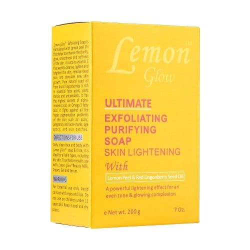 Lemon Glow Ultimate Exfoliating Purifying Soap
