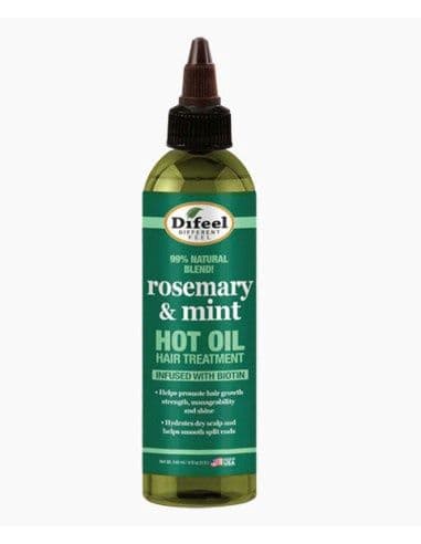 Difeel Rosemary And Mint Hot Oil Hair Treatment 240 ml