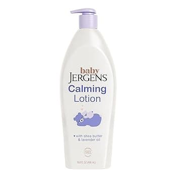 Jergens Baby Calming Lotion, Baby Calming Lotion, Lavender Baby Lotion, Baby Moisturizer with Shea Butter and Lavender Oil, 16.8 Fl Oz 2