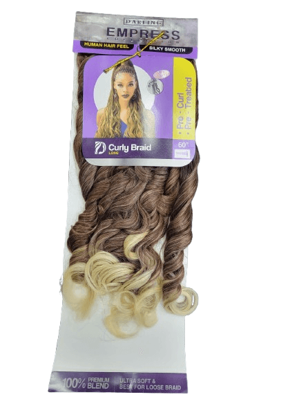 Darling French Curl Braiding  Hair | Curly Hair Extension  Long 60" 11