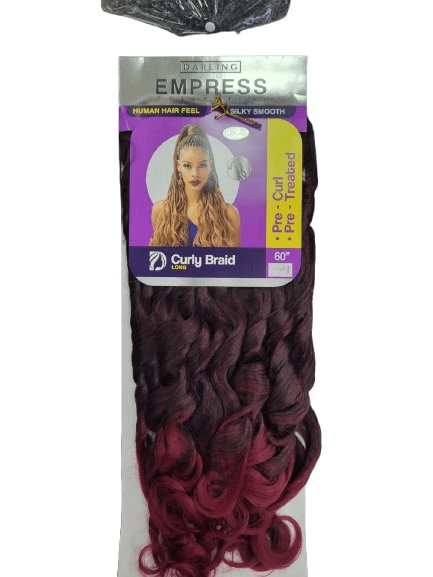 Darling French Curl Braiding  Hair | Curly Hair Extension  Long 60" 10