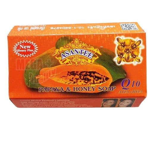ASANTEE PAPAYA & HONEY SOAP 125G