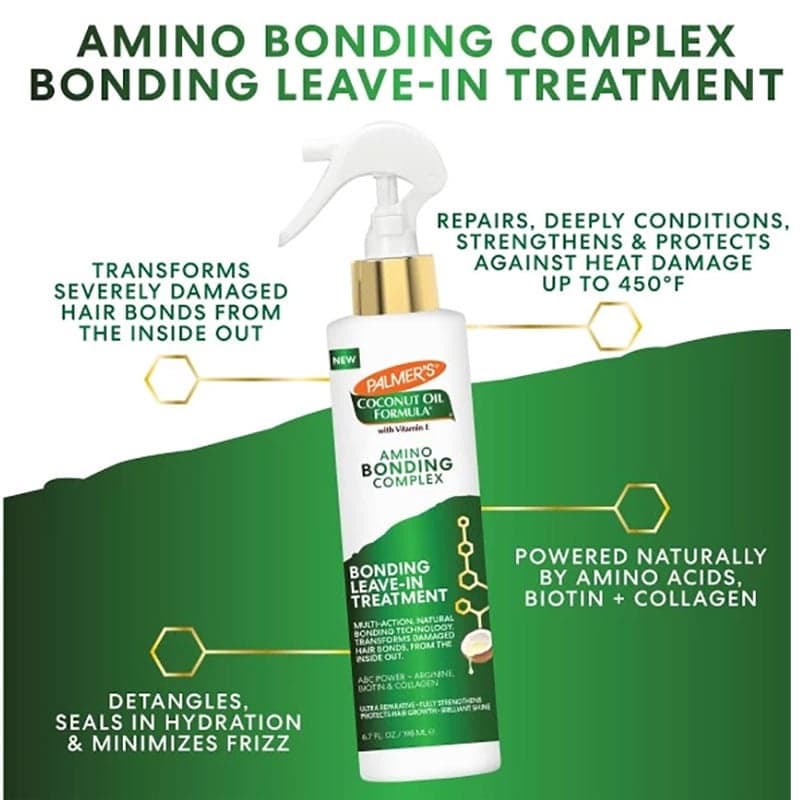 PALMER'S AMINO BONDING  LEAVE IN TREATMENT 198ML 2