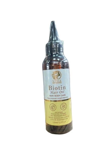 STYLE MY EDGES BIOTIN HAIR OIL  120ML