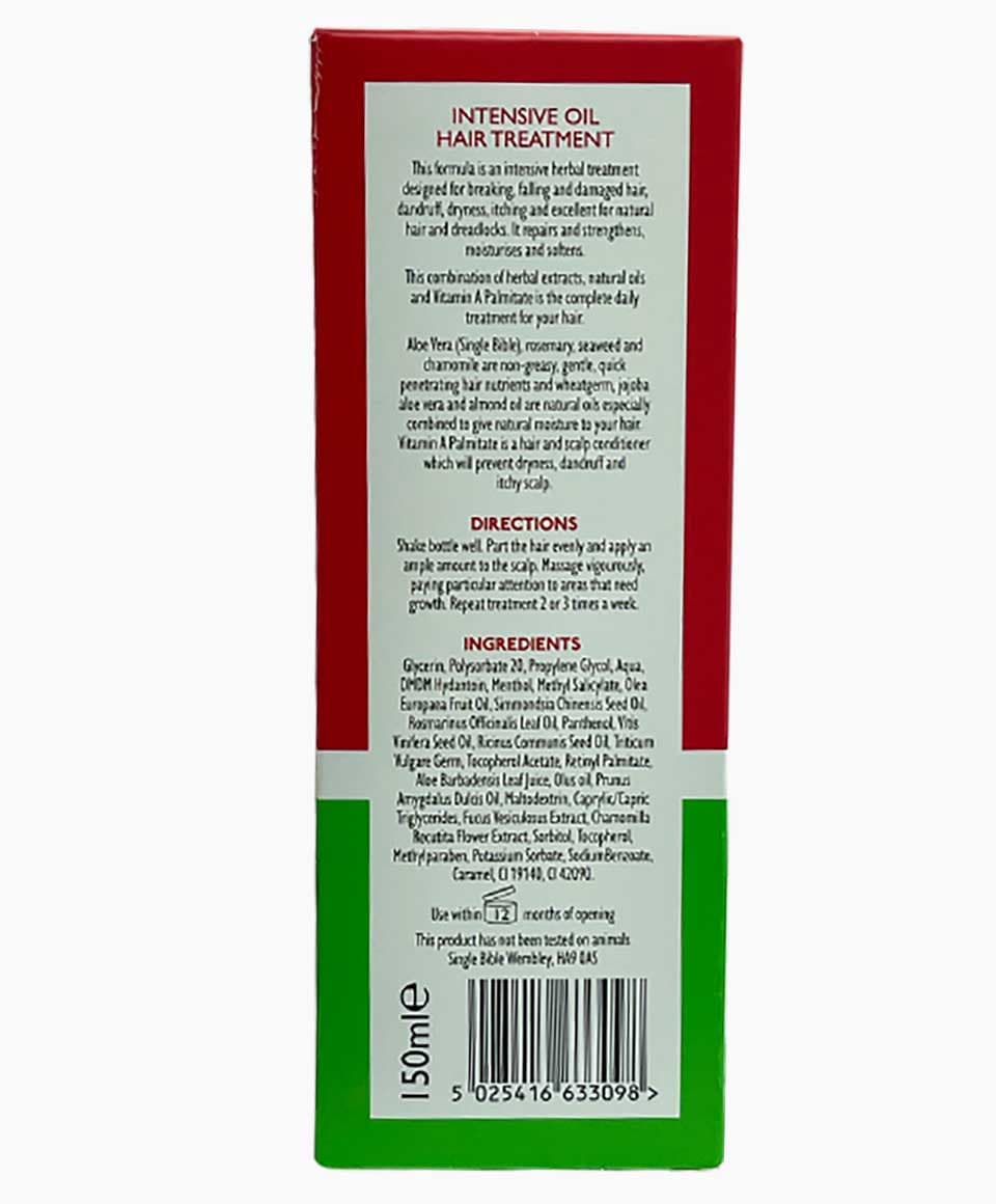 Sahara Single Bible Intensive Oil Hair Treatment 2