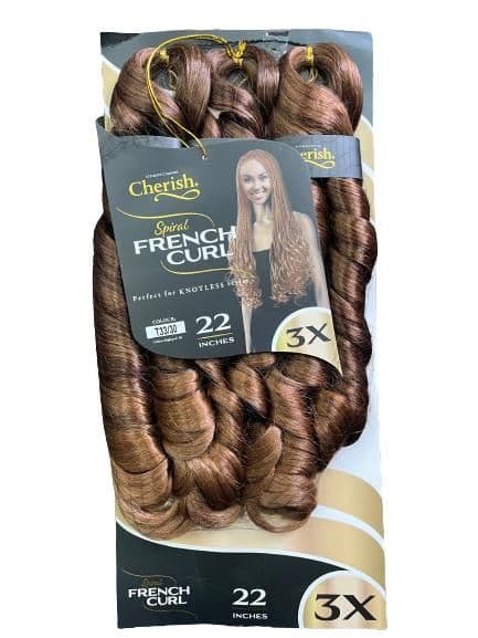 Cherish 3x Spiral French Curl Pre-Stretched
