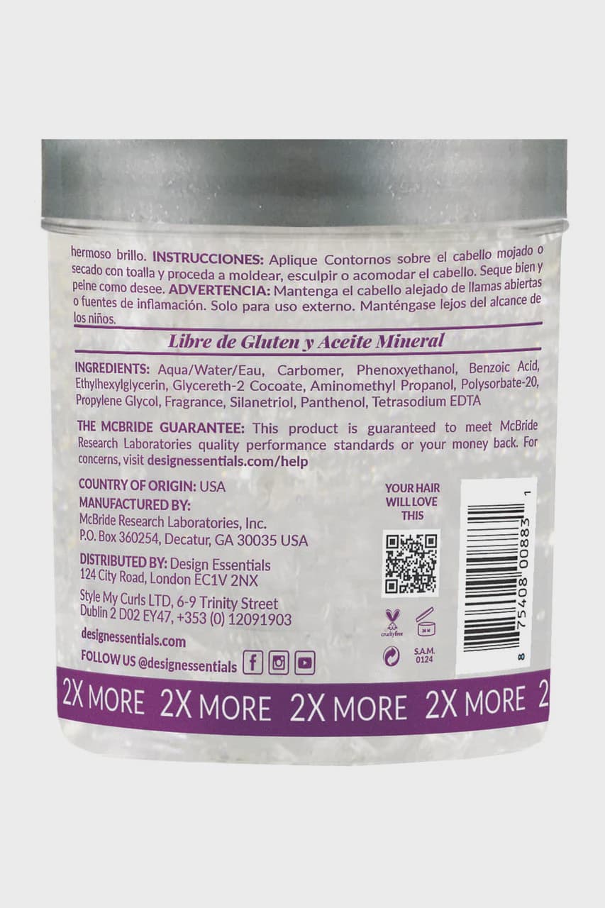 Design Essentials Contours Protein Styling Gel 890g 2