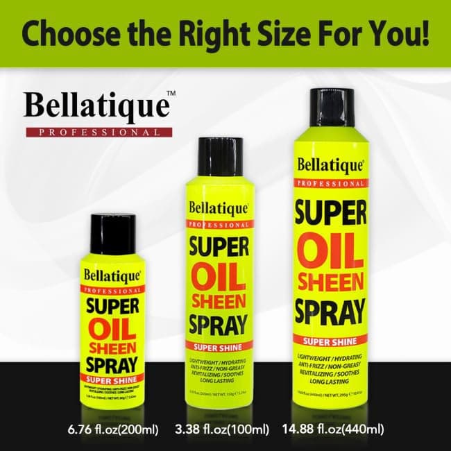 Super Oil Sheen Spray (14.88 oz) - Super Shine. Lightweight, Hydrating, Anti-Frizz, Non-Greasy, Revitalizing, Soothes, Long Lasting, Deep Conditioning, Strengthening, Quick & Easy. 2