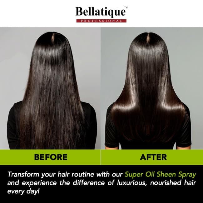 Super Oil Sheen Spray (14.88 oz) - Super Shine. Lightweight, Hydrating, Anti-Frizz, Non-Greasy, Revitalizing, Soothes, Long Lasting, Deep Conditioning, Strengthening, Quick & Easy. 4