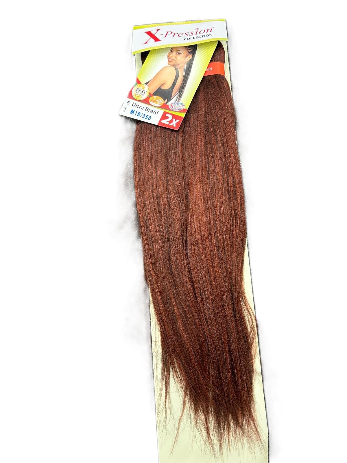 X-Pression Ultra Braid Pre-Stretched X2 – Lightweight, Tangle-Free Braiding Hair for Perfect Protective StylesX 9