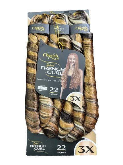 Cherish 3x Spiral French Curl Pre-Stretched 11