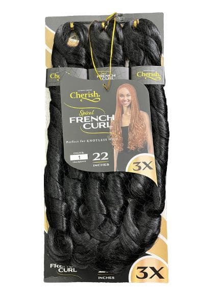 Cherish 3x Spiral French Curl Pre-Stretched 14
