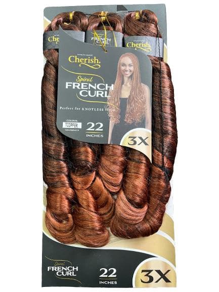 Cherish 3x Spiral French Curl Pre-Stretched 16