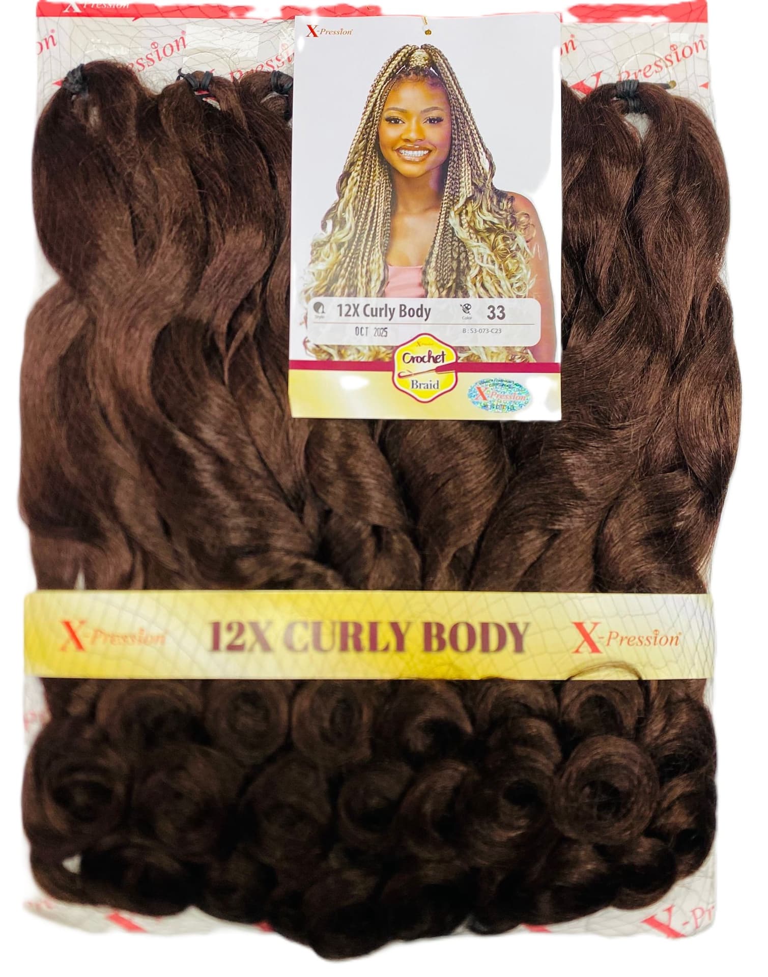 X-PRESSION 12X CURLY BODY FRENCH CURL 6