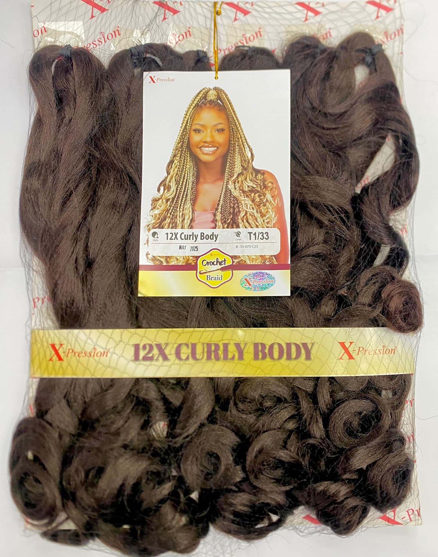 X-PRESSION 12X CURLY BODY FRENCH CURL 8