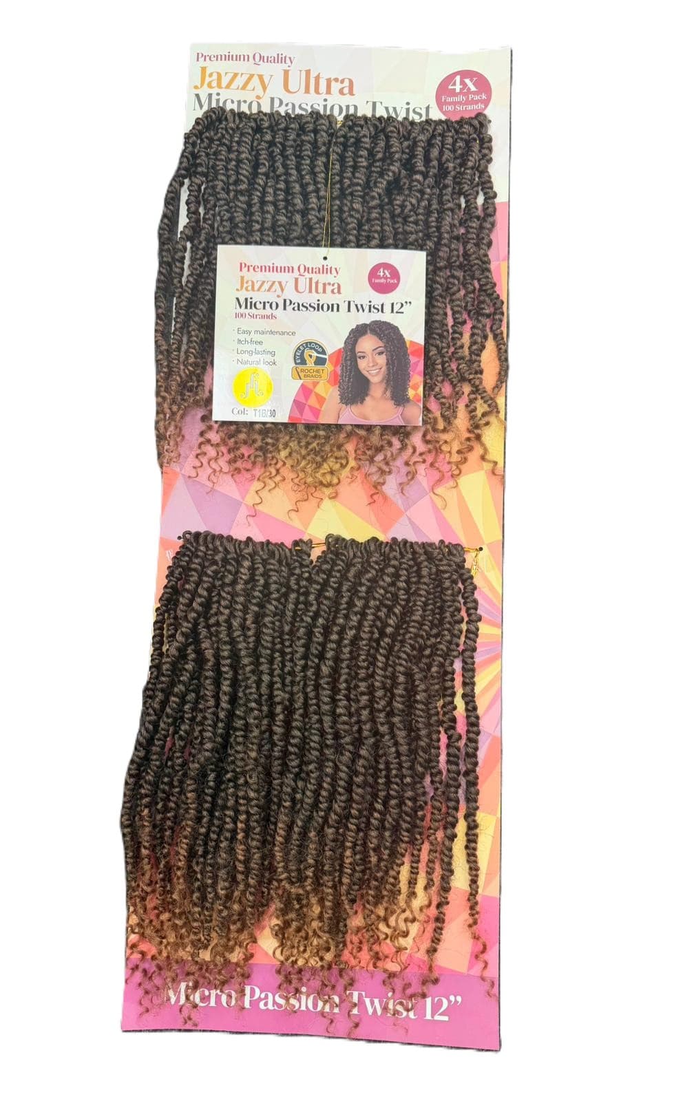 Jazzy Ultra Micro Passion Twist 12" 100PCS 8
