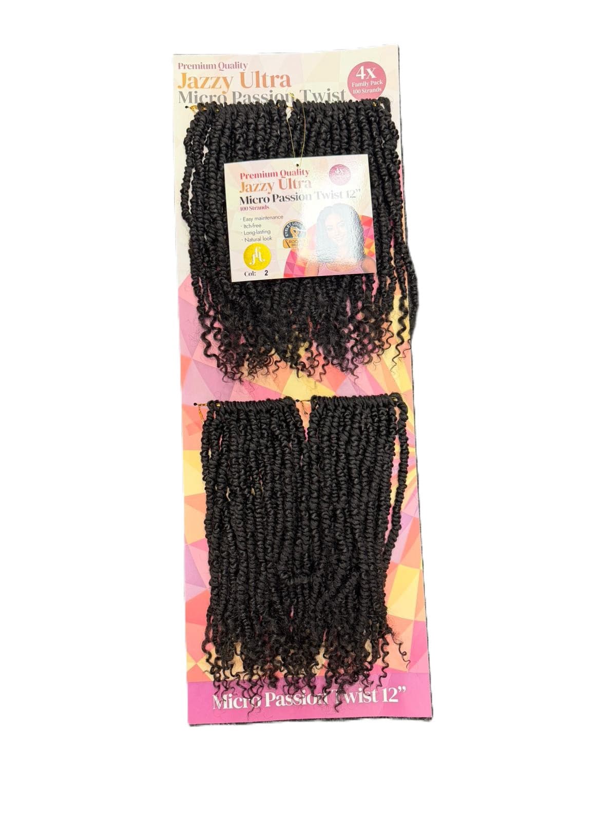 Jazzy Ultra Micro Passion Twist 12" 100PCS 5