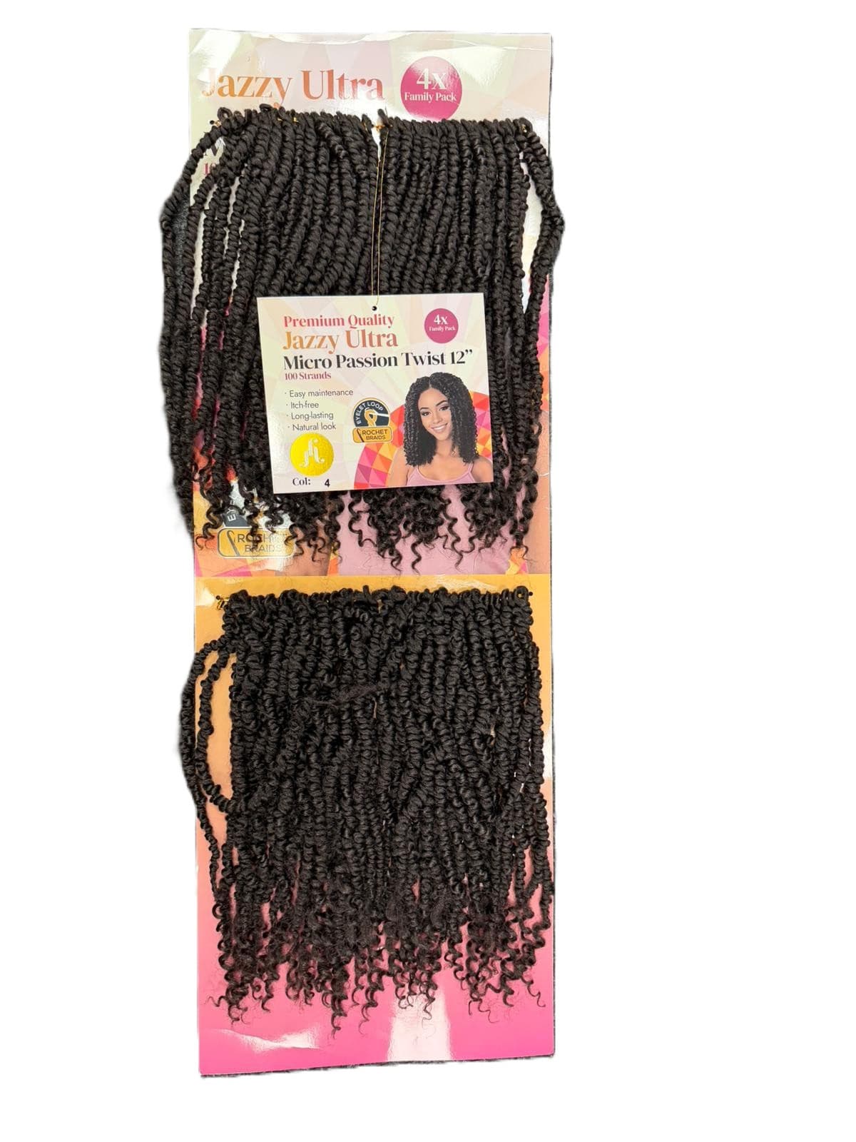 Jazzy Ultra Micro Passion Twist 12" 100PCS 2