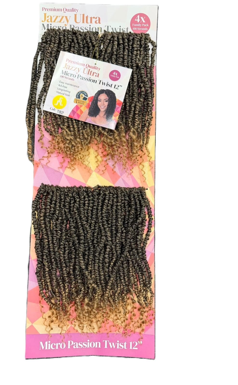 Jazzy Ultra Micro Passion Twist 12" 100PCS 3