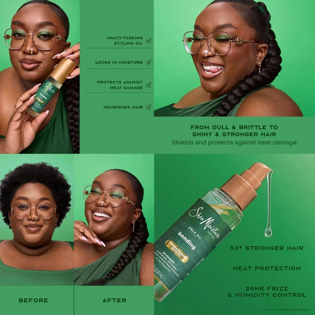 SHEA MOISTURE AMLA BONDING STRENGHEN OIL 97ML 2
