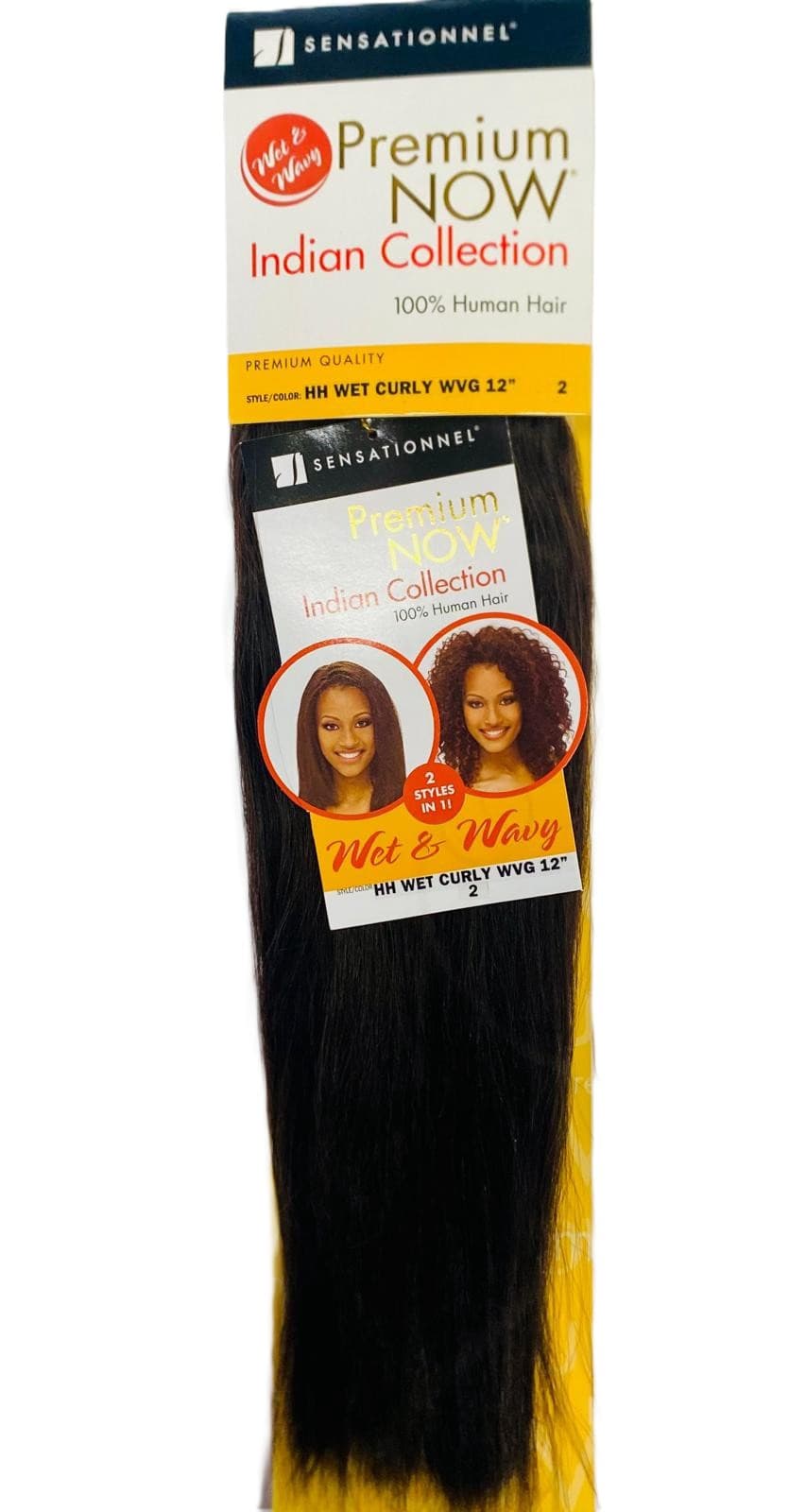 PREMIUM NOW 100% HUMAN HAIR WET CURLY WVG 3