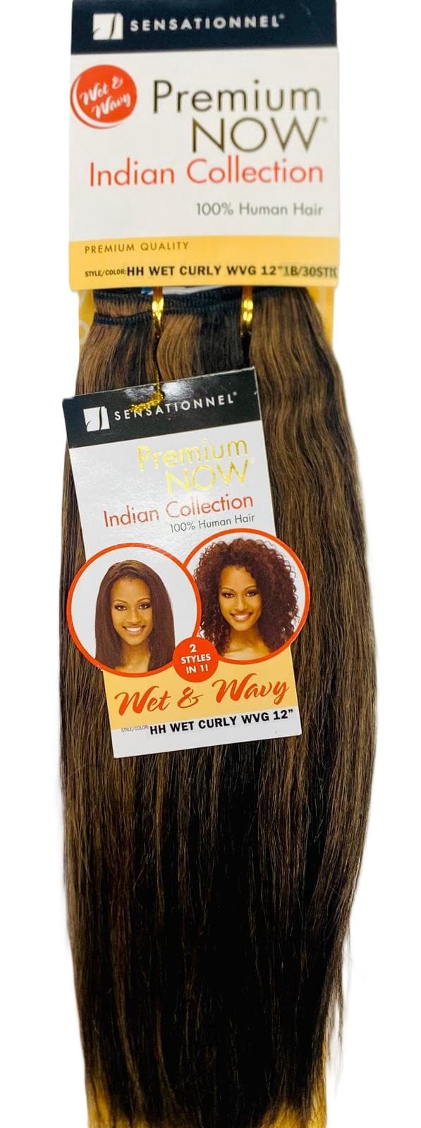 PREMIUM NOW 100% HUMAN HAIR WET CURLY WVG 5