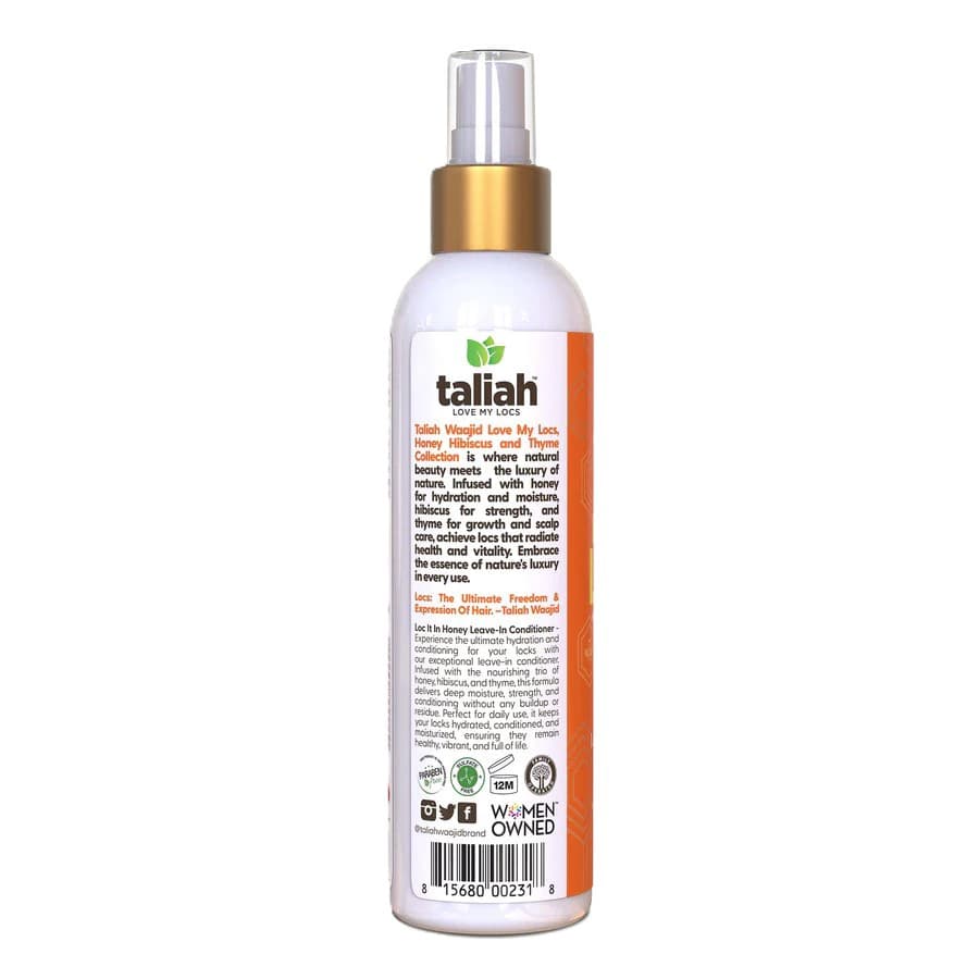 Taliah Waajid Love My Locs Loc It In Honey Leave-In Conditioner 8 oz 2